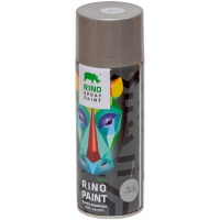 Універсальна акрилова аерозольна емаль Rino сіре срібло (RP-125)