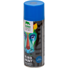Универсальная акриловая аэрозольная эмаль Rino синяя (RP-21)