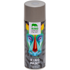 Універсальна акрилова аерозольна емаль Rino сіра (RP-22)