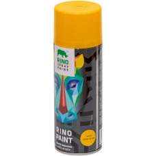 Универсальная акриловая аэрозольная эмаль Rino лимон (RP-25)