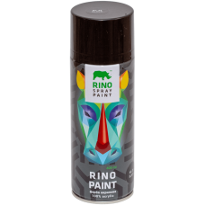 Універсальна акрилова аерозольна емаль Rino чорна (RP-39)