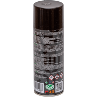 Універсальна акрилова аерозольна емаль Rino чорна матова (RP-4)