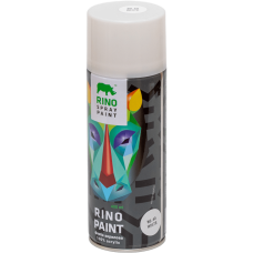 Універсальна акрилова аерозольна емаль Rino біла (RP-40)