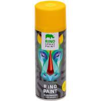 Універсальна акрилова аерозольна емаль Rino жовта (RP-41)