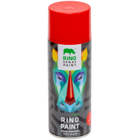 Універсальна акрилова аерозольна емаль Rino червона (RP-6)