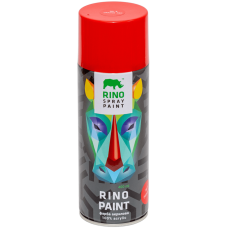 Универсальная акриловая аэрозольная эмаль Rino красная (RP-6)