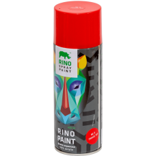 Универсальная акриловая аэрозольная эмаль Rino красная (RP-6)