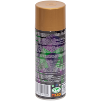 Універсальна акрилова аерозольна емаль Rino золото металік (RP-35)