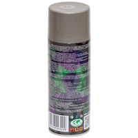 Універсальна акрилова аерозольна емаль Rino срібло металік (RP-36)