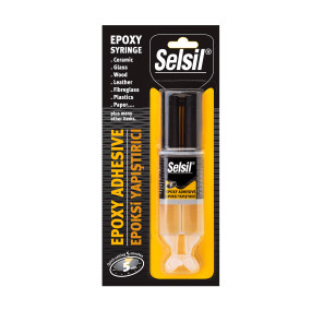 Эпоксидный клей Selsil Epoxy Adhesive шприц, 28 г (36110/3611)