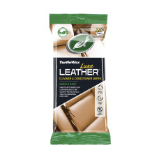 Салфетки для очистки и кондиционирования кожи 'Кожа Люкс' Turtle Wax LUXE LEATHER WIPES (24 шт) (54097)