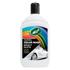 Полироль для кузова с восстановлением цвета Turtle Wax Color Magic White белая, 500 мл (53241)