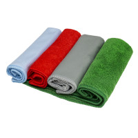 Набор микрофибровых салфеток для кузова и интерьера 300х400 (4 шт.) Turtle Wax (X9314)