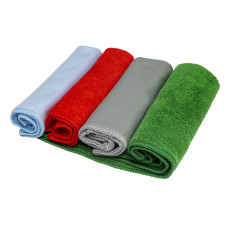 Набор микрофибровых салфеток для кузова и интерьера 300х400 (4 шт.) Turtle Wax (X9314)