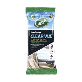 Салфетки для очистки стекла Turtle Wax CLEARVUE GLASS CLEANER WIPES (24 шт) (54098)