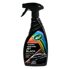 Поліроль з синтетичними восками й пігментами для чорних авто Turtle Wax HYBRID JET BLACK, 500 мл (53203)