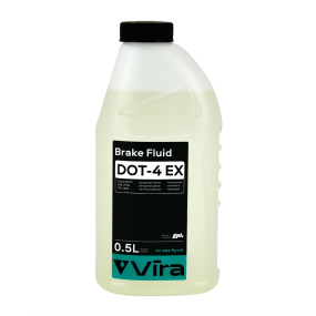 Рідина гальмівна Vira Brake Fluid DOT-4 EX, 500 мл (VI1201)