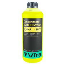 Омыватель стекла зимний VIRA концентрат -80°C дыня, 1.5 л (VI0502)