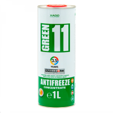 Жидкость охлаждающая XADO Antifreeze Green 11 концентрат, 1 л (990010)