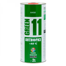 Жидкость охлаждающая XADO Antifreeze Green 11 -40 ⁰С, 2 л (990012)