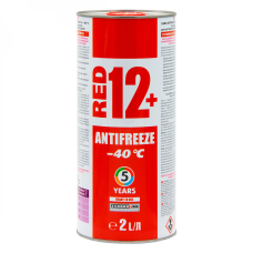 Жидкость охлаждающая XADO Antifreeze Red 12+ -40 ⁰С, 2 л (990015)