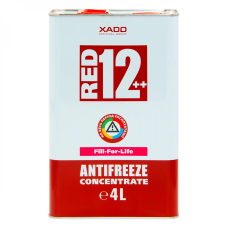 Жидкость охлаждающая XADO Antifreeze Red 12++ концентрат, 4 л (990016)