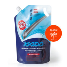Омыватель стекла зимний XADO -32 ⁰С Тропик концентрат, 2 л (990204)