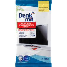 Салфетки влажные для чистки экранов Denkmit, 20 шт (1622586)