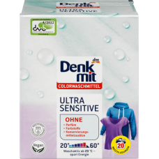 Порошок дитячий для прання Denkmit Colorwaschmittel Ultra Sensitive, 1.35 кг (1675190)