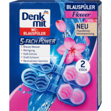 Туалетный блок для унитаза вешалка Denkmit WC Flower, 2 шт (1678843)