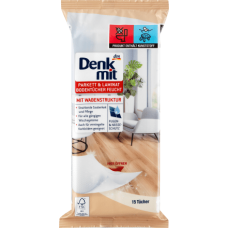 Влажные салфетки для пола Denkmit Parkett & Laminat, 15 шт (1252890)