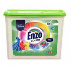 Капсули для прання 3 в 1 Deluxe Enzo COLOR, 30 шт (768690)