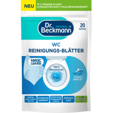 Серветки для чищення унітазу Dr. Beckmann WC Reinigungs-Blätter Ocean Breeze, 20 шт (1453314)