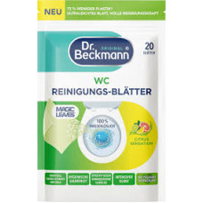 Серветки для чищення унітазу Dr. Beckmann WC Reinigungs-Blätter Citrus Sensation, 20 шт (5848589)