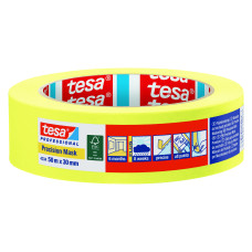Лента малярная +150°C 8 мес tesa 50 м х 38 мм желтая (04334-00003)