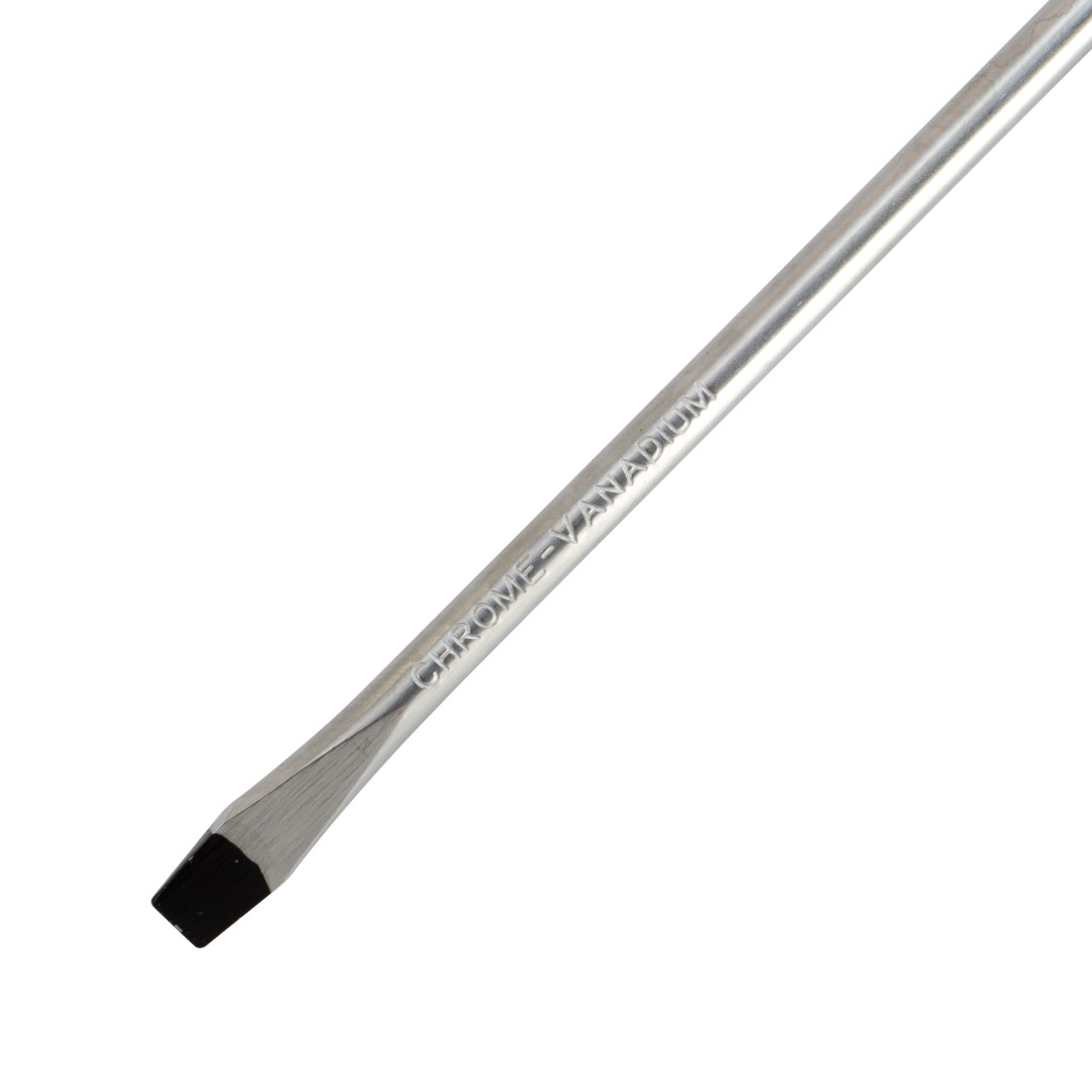 Отвертка Polax шлицевая плоская SL5 X 100, Cr-V (51-003)