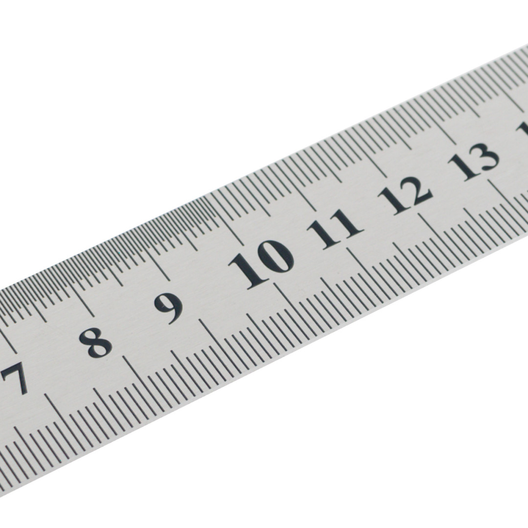 Линейка металлическая Polax 30 см (38-010)