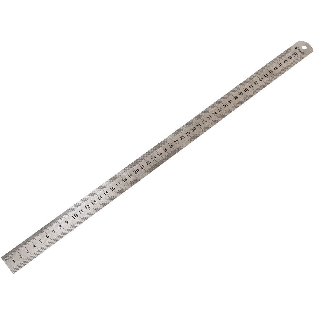 Линейка металлическая Polax 50 см (38-011)