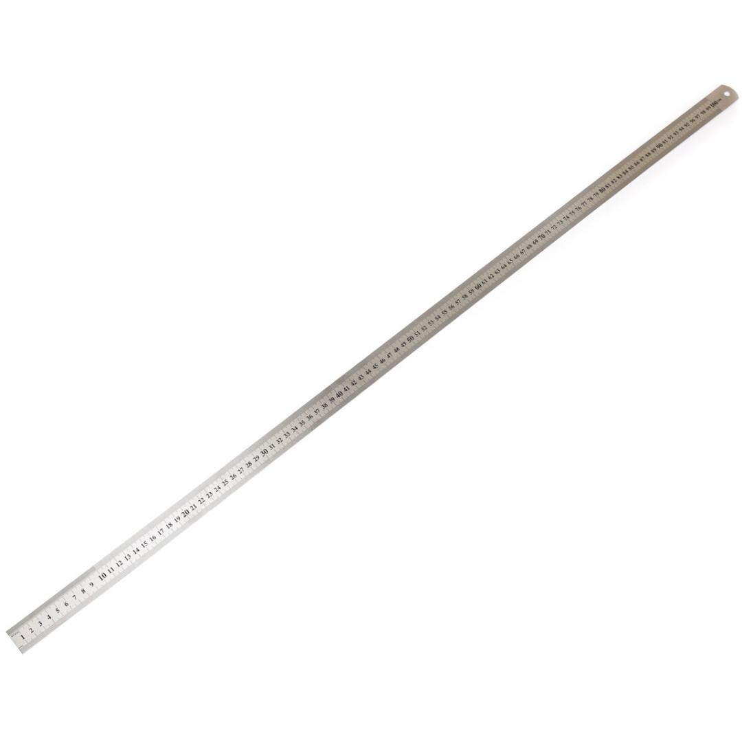 Линейка металлическая Polax 1 м (38-012)