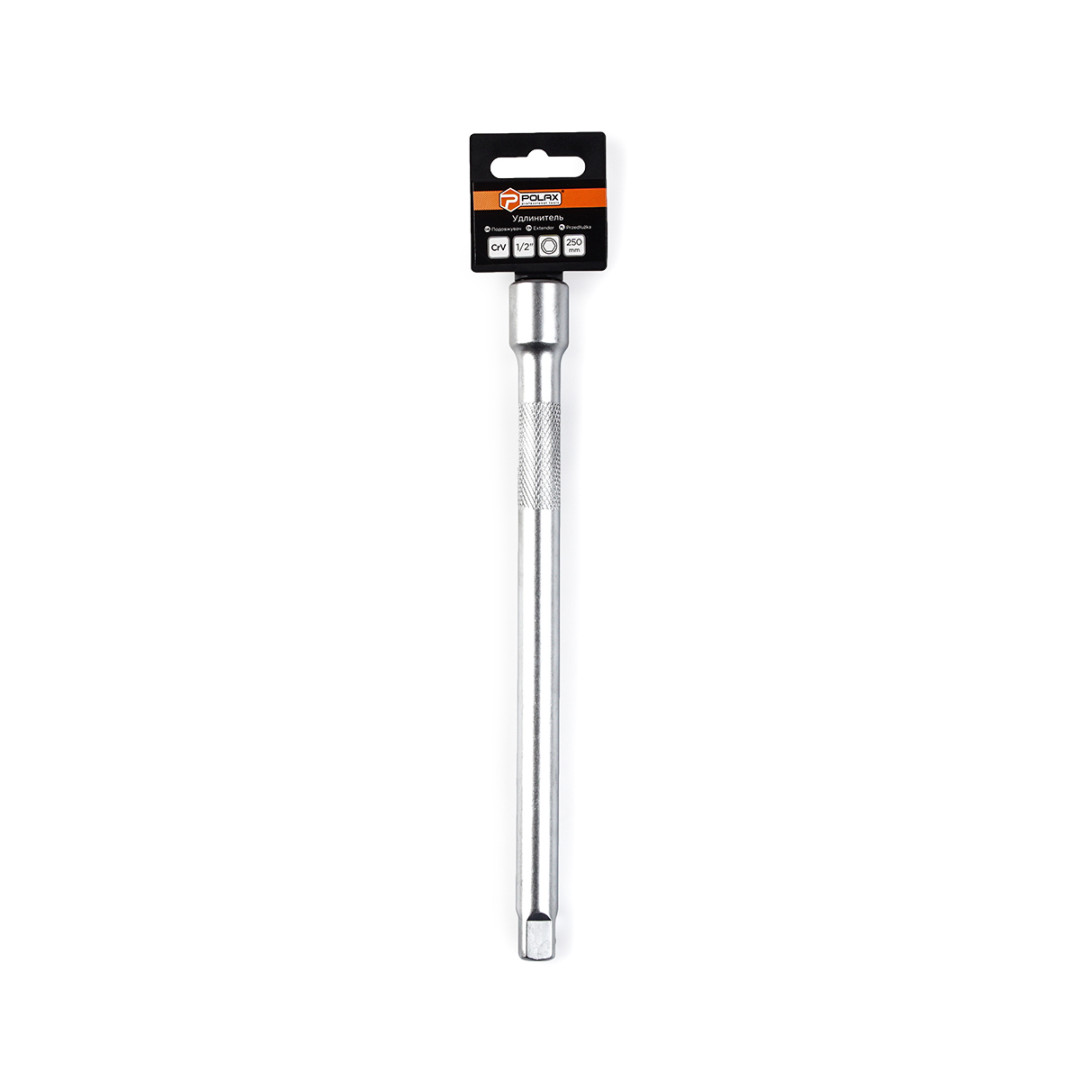 Удлинитель для торцевых головок Polax 250 мм, 1/2", CrV (25-080)