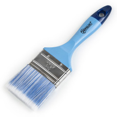 Кисть флейцевая Polax 2,5" тип "Acrylic" профессиональная, искусственный ворс, пластиковая ручка (03-010)