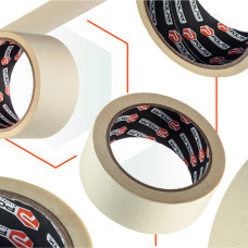 Малярная клейкая лента Polax Profi 48 мм х 40 м (101-071)
