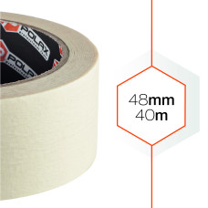 Малярная клейкая лента Polax Profi 48 мм х 40 м (101-071)