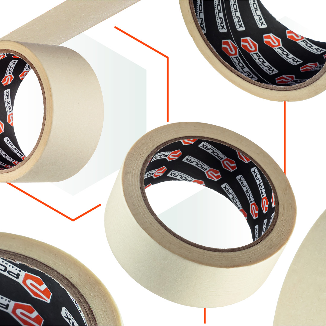 Малярная клейкая лента Polax Profi 38 мм х 40 м (101-070)