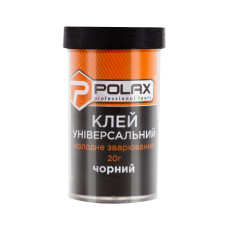 Клей универсальный Polax холодная сварка, чёрный 20 гр (32-057)