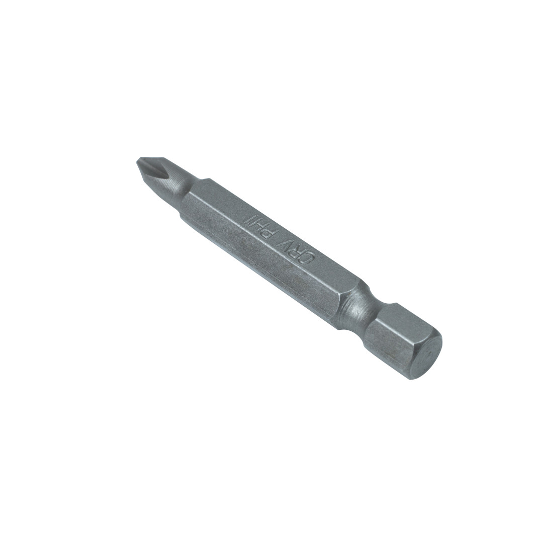 Бита стальная Polax 50 мм PH1 1/4", 10 шт (51-074)