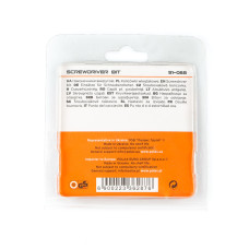 Біта сталева Polax 25 мм SL4 1/4" ,10 шт (51-068)
