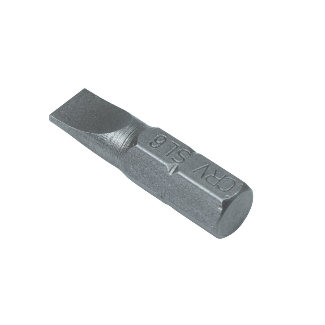 Бита стальная Polax 25 мм SL6 1/4" ,10 шт (51-070)