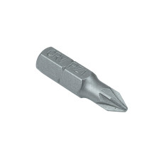 Біта сталева Polax 25 мм PZ1 1/4" ,10 шт (51-071)
