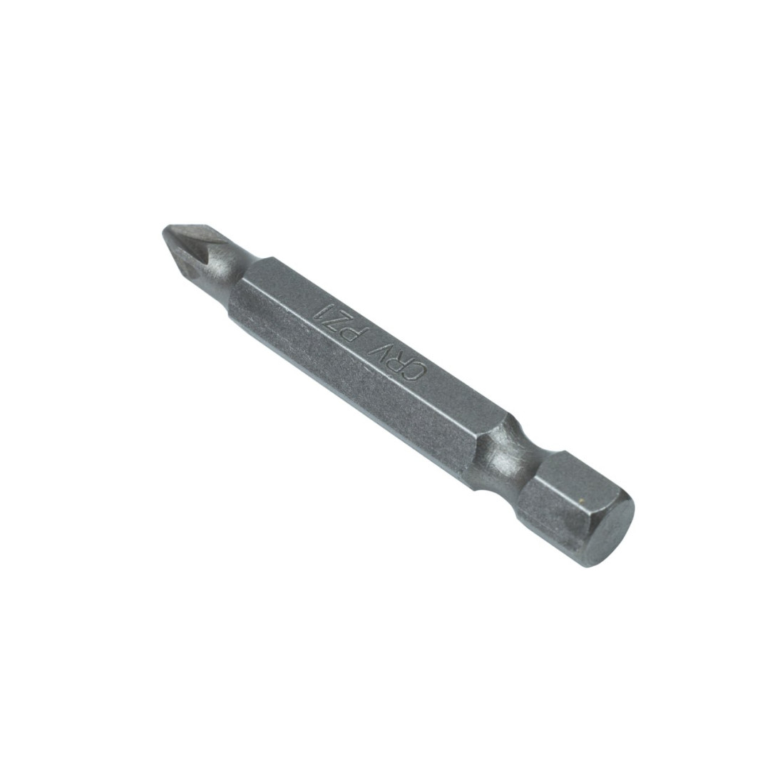 Бита стальная Polax 50 мм PZ1 1/4" ,10 шт (51-080)